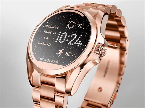 michael kors smart watch rose gold|mk smart watch original price.